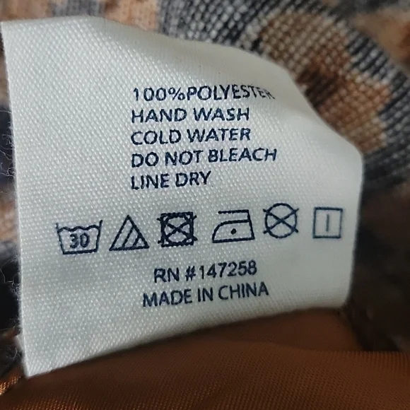 NWT Simply Southern 2xl leopard print shacket - Picture 6 of 9